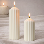 Pointy Pillar Candles & Jo Switzerland