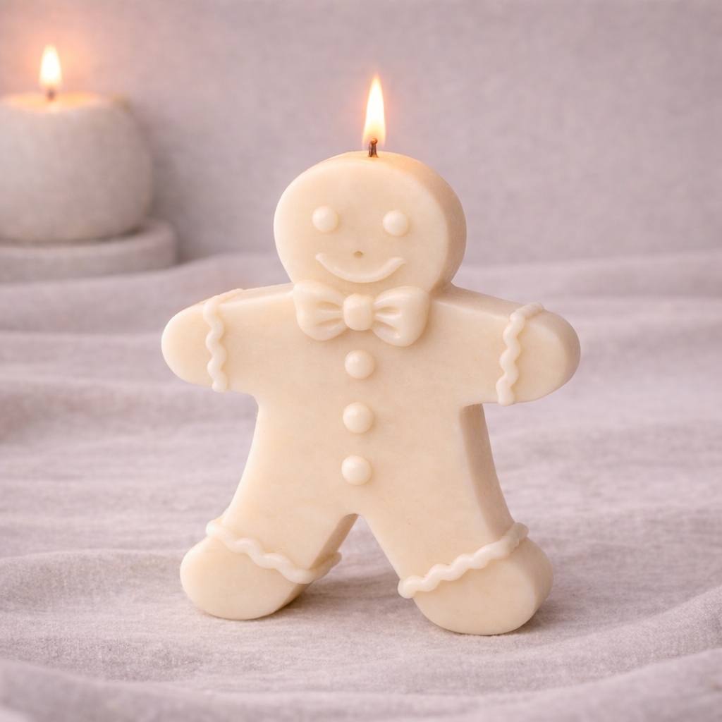 Gingerbread Man Candles & Jo Switzerland